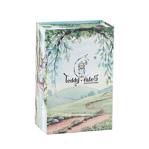 Медведь Lina TeddyTales длинношерстный, M, крем-брюле, 20 см